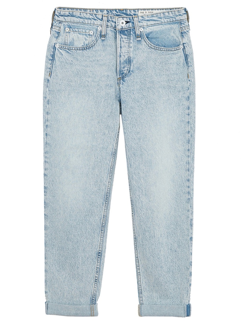 rag & bone - Rosa Mid-Rise Boyfriend Jeans in the colorway Mica Size 31